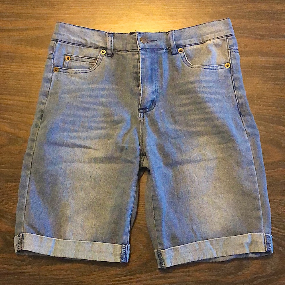 Children’s Stretchy Bermuda Jean Shorts